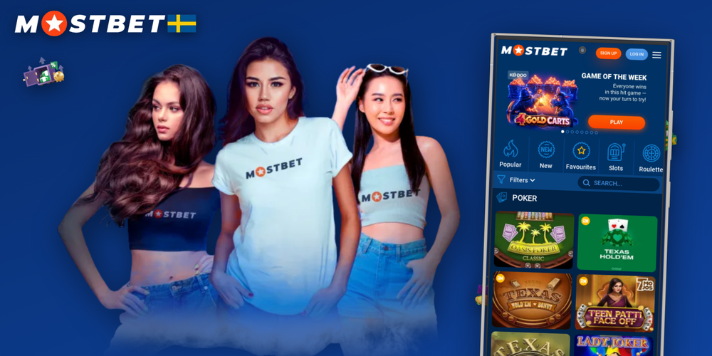 Mostbet för iPhone i App Store – tryck Hämta och kom igång
