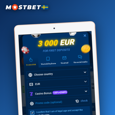 Skapa Mostbet konto med ett klick för snabbaste möjliga start